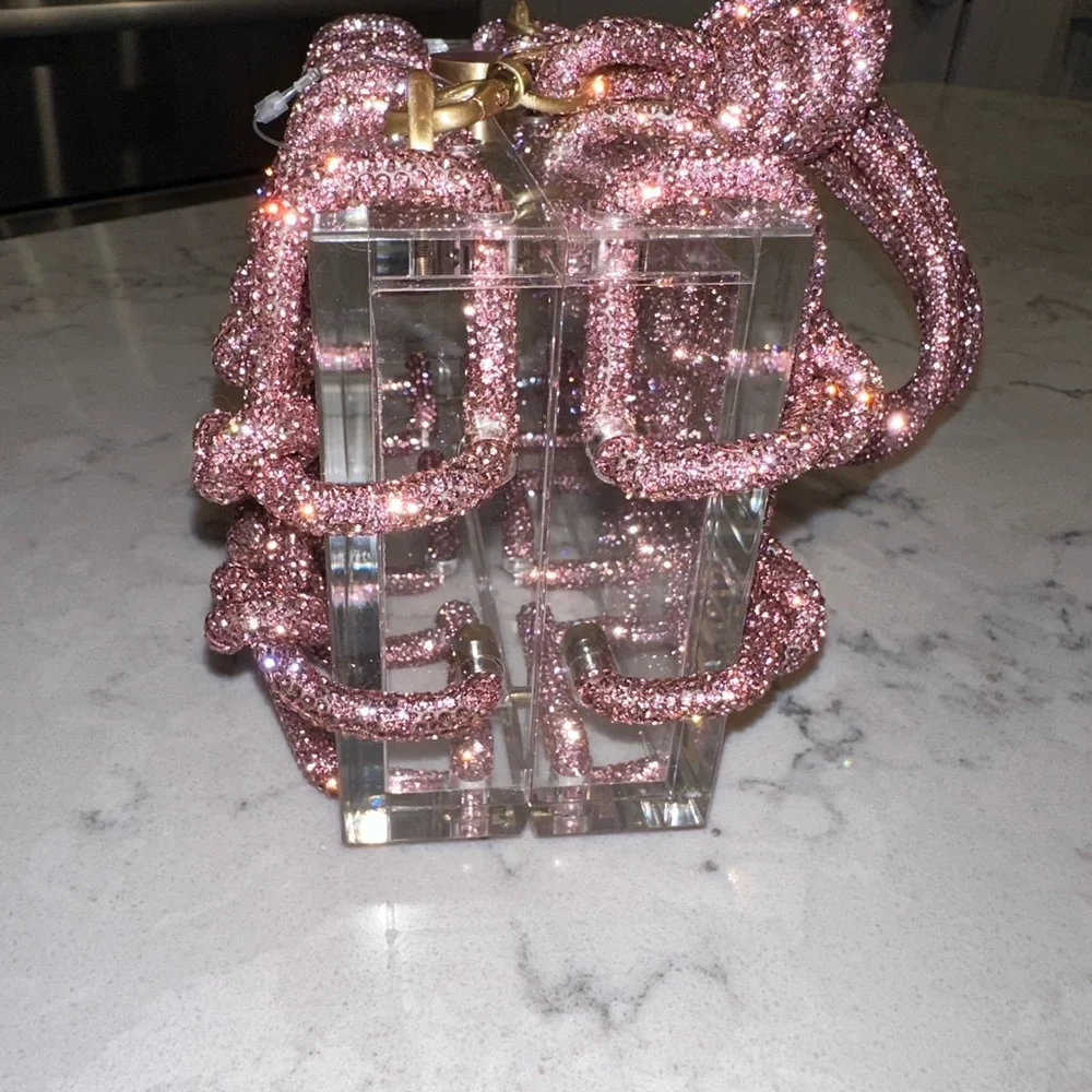 Cult Gaia Bess rhinestone shoulder bag - Picture 10 of 14